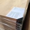 Aluplex deur - 2 zij wit gegrond massief multiplex met aluminium lagen
